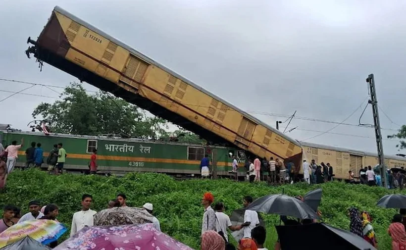 Hiện trường vụ tai nạn. (Nguồn: ndtv)