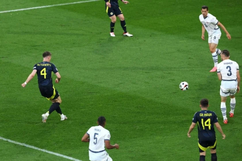 Scotland và Thụy Sĩ chia điểm kịch tính