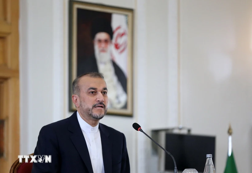 Ngoại trưởng Iran Hossein Amir-Abdollahian. (Ảnh: AFP/TTXVN)