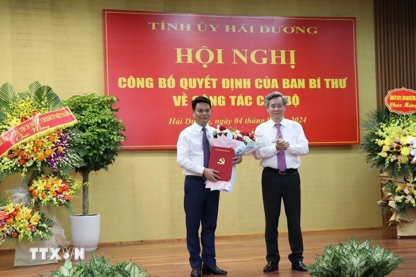 Ông Lê Ngọc Châu được bầu giữ chức Chủ tịch UBND tỉnh Hải Dương 