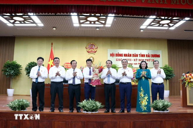 Ông Lê Ngọc Châu được bầu giữ chức Chủ tịch UBND tỉnh Hải Dương 