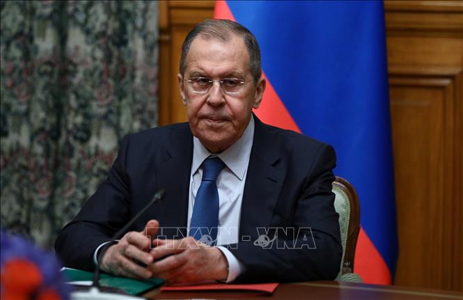 Nga và OIC thảo luận về Palestine và cộng đồng Hồi giáo toàn cầu Ngoại trưởng Nga Sergei Lavrov. Ảnh: AFP/TTXVN