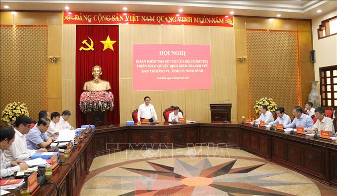 Quang cảnh buổi làm việc. Ảnh: Thùy Dung/TTXVN