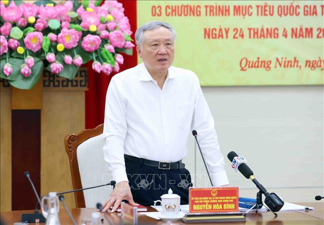 Phó Thủ tướng Thường trực Nguyễn Hòa Bình làm Chủ tịch Hội đồng điều phối vùng Tây Nguyên. Ảnh: Phạm Kiên/TTXVN