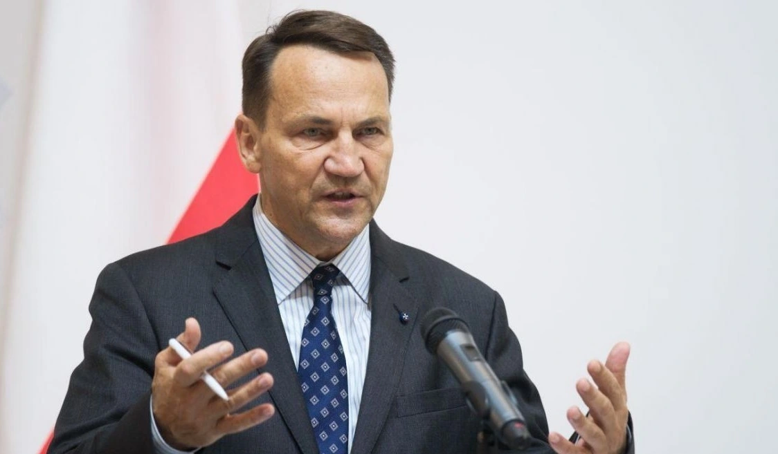 Ngoại trưởng Ba Lan Radoslav Sikorski. Ảnh: RBC-Ukraine.