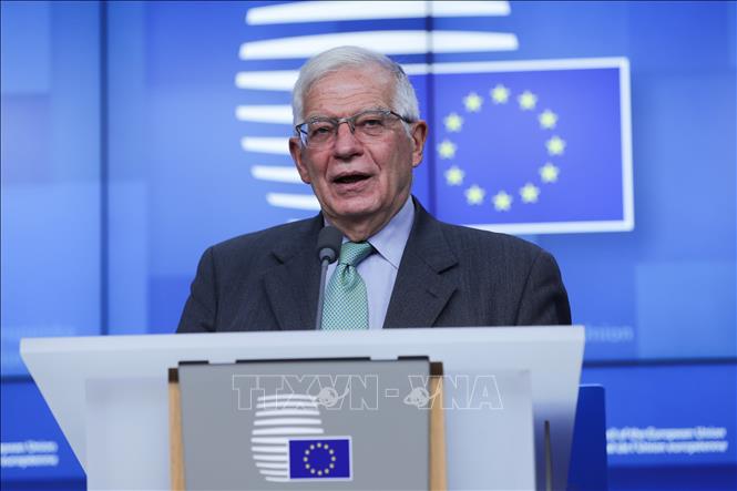 Đại diện cấp cao về chính sách an ninh và đối ngoại của Liên minh châu Âu (EU) Josep Borrell. Ảnh: THX/TTXVN