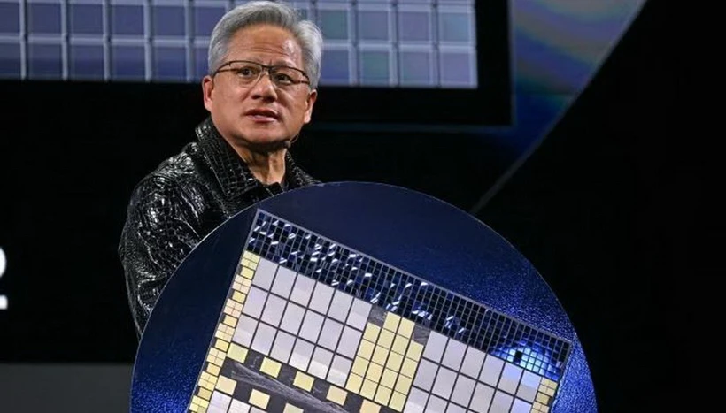 Tổng thống Mỹ gặp CEO Nvidia sau sự kiện DeepSeek Ông Jensen Huang, Giám đốc Điều hành (CEO) của tập đoàn chip khổng lồ AI Nvidia. (Nguồn: AFP/Getty Images)