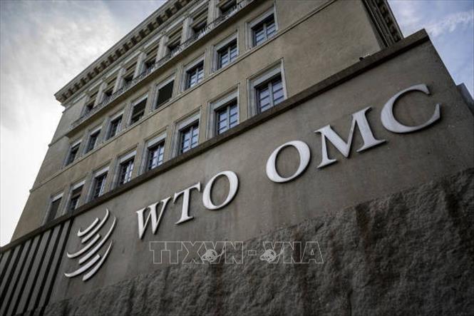 Trụ sở Tổ chức Thương mại Thế giới (WTO) tại Geneva, Thụy Sĩ. Ảnh: Getty Images/TTXVN