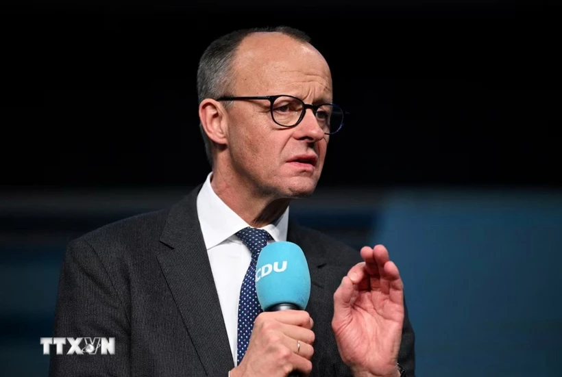 Thủ tướng Đức tiềm năng Friedrich Merz. (Ảnh: Reuters/TTXVN)