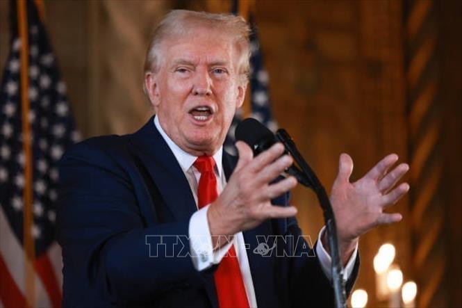 Tổng thống Mỹ Donald Trump. Ảnh: Getty Images/TTXVN