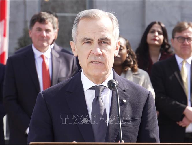Thủ tướng Canada Mark Carney . Ảnh: THX/TTXVN