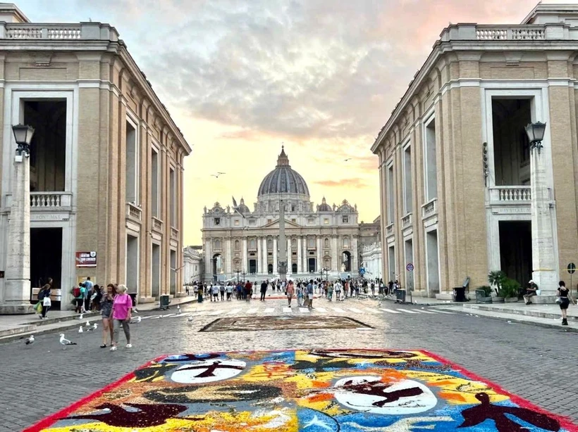 Vương Cung thánh đường San Pietro (Ảnh: Vietnam+)