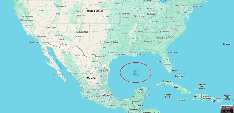 Hình ảnh trên Google Maps vào lúc 9h30 sáng 10-5-2025 (giờ Việt Nam). (Ảnh chụp màn hình)