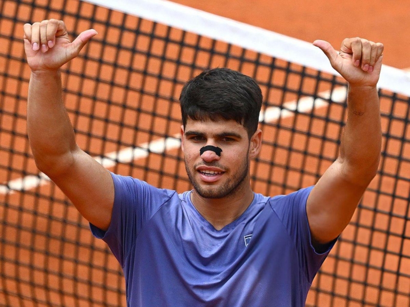 Carlos Alcaraz ra quân thuận lợi ở Rome Masters 2025
