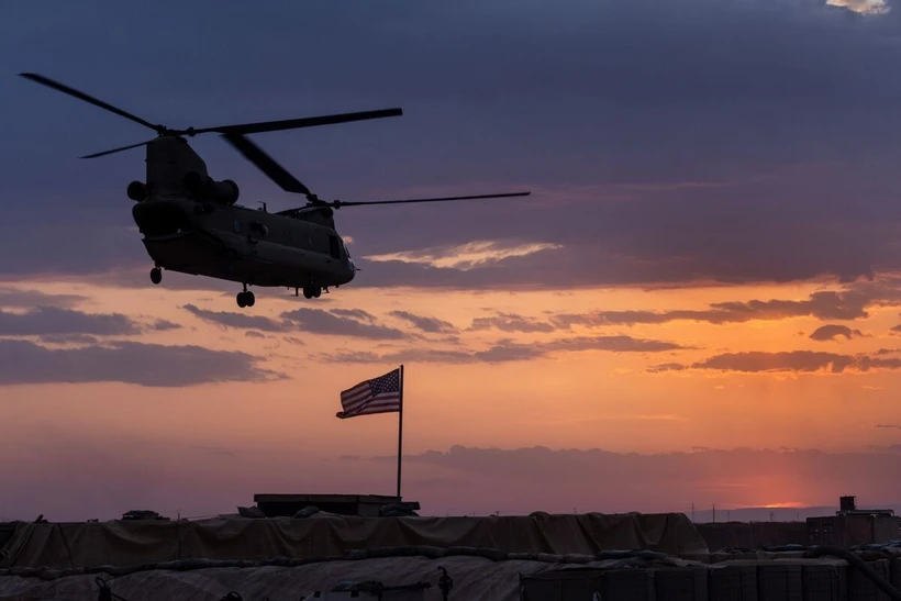 Mỹ bán máy bay và thiết bị quân sự trị giá 1,4 tỷ USD cho UAE Trực thăng CH-47F Chinook. (Nguồn: Getty Images)