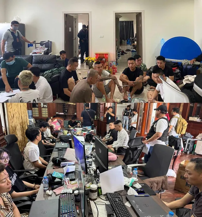 Công an 2 nước Việt Nam và Lào triệt phá băng nhóm đánh bạc xuyên quốc gia