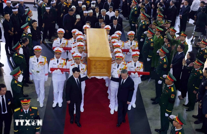 Lời cảm ơn của Ban Lễ tang và gia đình nguyên Chủ tịch nước Trần Đức Lương