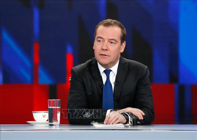 Phó Chủ tịch Hội đồng An ninh Liên bang Nga Dmitry Medvedev. Ảnh tư liệu: AFP/TTXVN