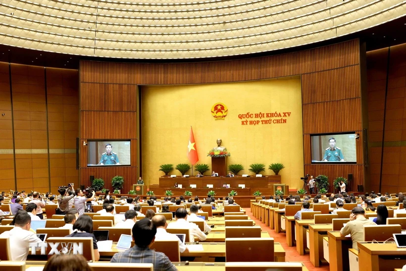 Toàn cảnh phiên họp. (Ảnh: Phương Hoa/TTXVN)