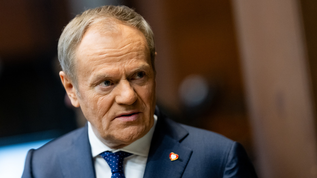 Ba Lan muốn tìm kiếm lợi nhuận trong quá trình tái thiết ở Ukraine Thủ tướng Donald Tusk chia sẻ về vai trò của Ba Lan trong công cuộc tái thiết Ukraine hậu chiến tranh. Ảnh: Getty Images/RT