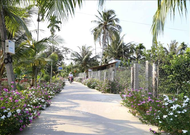 Công nhận tỉnh Tiền Giang hoàn thành xây dựng nông thôn mới Công nhận tỉnh Tiền Giang hoàn thành nhiệm vụ xây dựng nông thôn mới năm 2024. Ảnh minh họa: Vũ Sinh/TTXVN