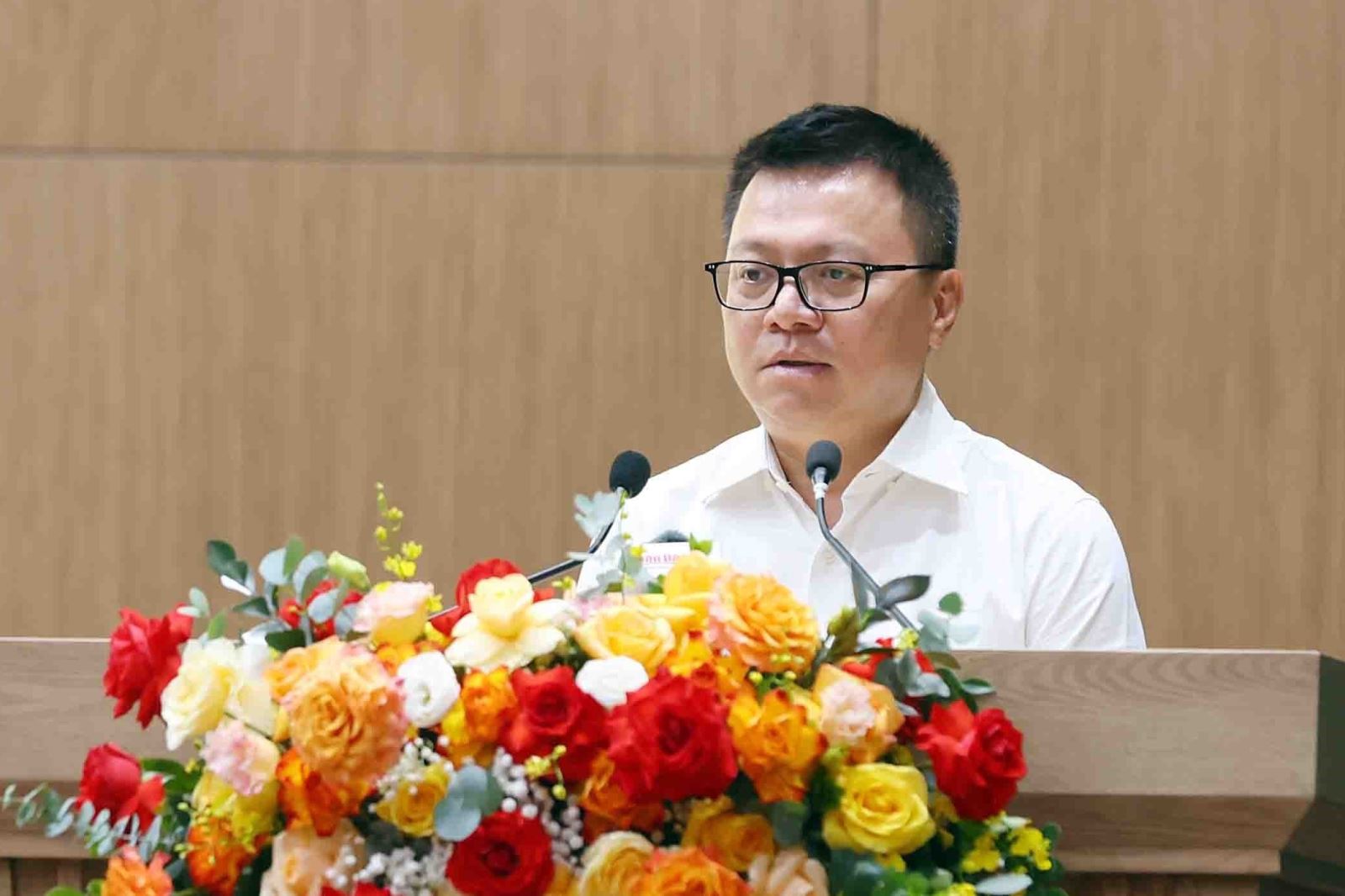 Chủ tịch Hội Nhà báo Việt Nam gửi thư chúc mừng người làm báo cả nước Ông Lê Quốc Minh, Ủy viên Trung ương Đảng, Phó Trưởng Ban Tuyên giáo - Dân vận Trung ương, Tổng Biên tập Báo Nhân Dân, Bí thư Đảng ủy, Chủ tịch Hội Nhà báo Việt Nam Ảnh tư liệu: Phạm Kiên/TTXVN