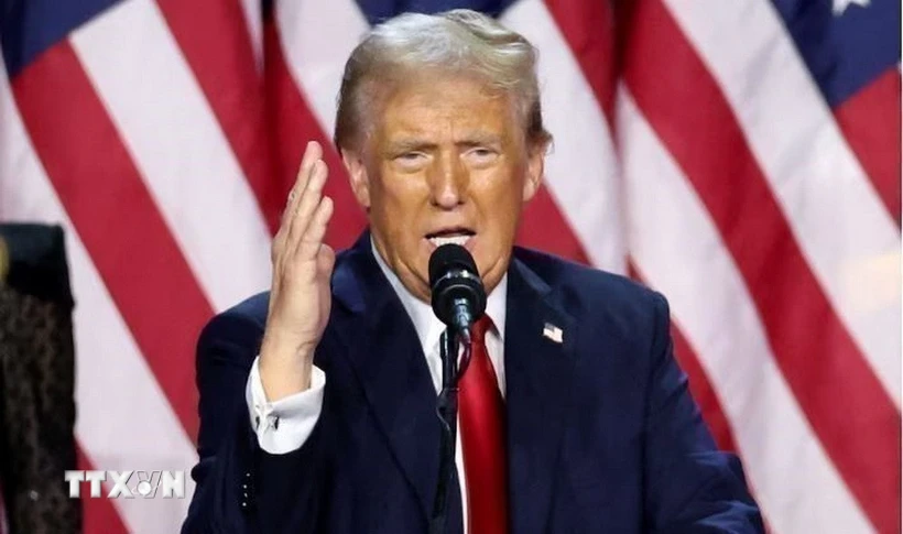 Tổng thống Mỹ yêu cầu điều tra sai phạm liên quan người tiền nhiệm Joe Biden Tổng thống Mỹ mới đắc cử Donald Trump. (Ảnh: Reuters/TTXVN)