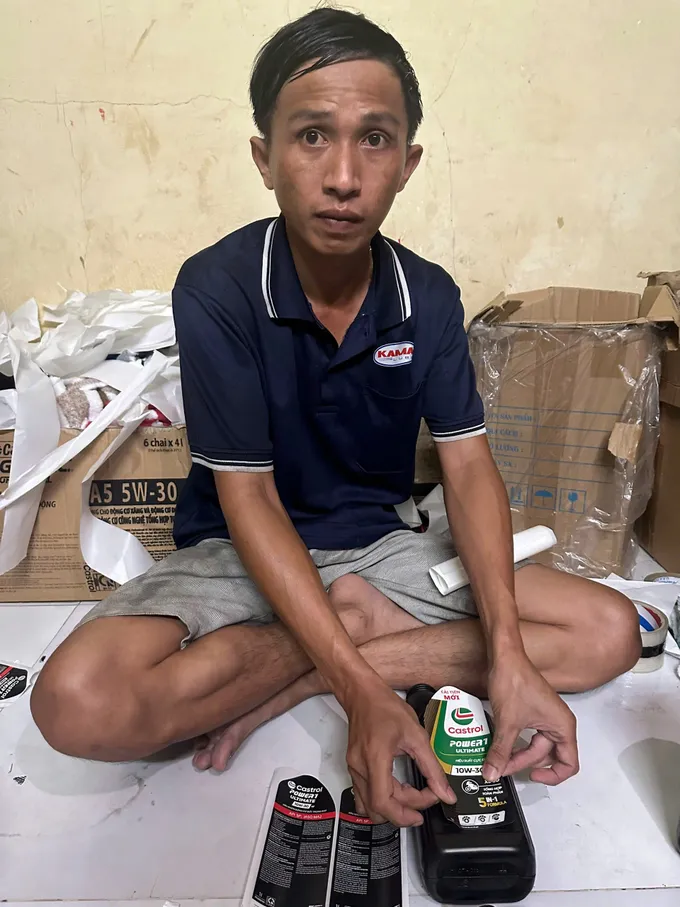 Công an TP. Hồ Chí Minh triệt phá đường dây sản xuất dầu nhớt giả